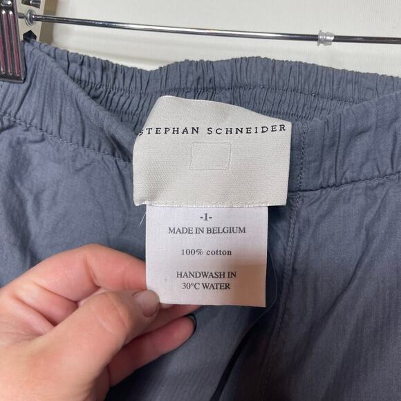 Stephan Schneider grey lightweight cotton obstruction trousers sz 1 US S - Picture 2 of 11
